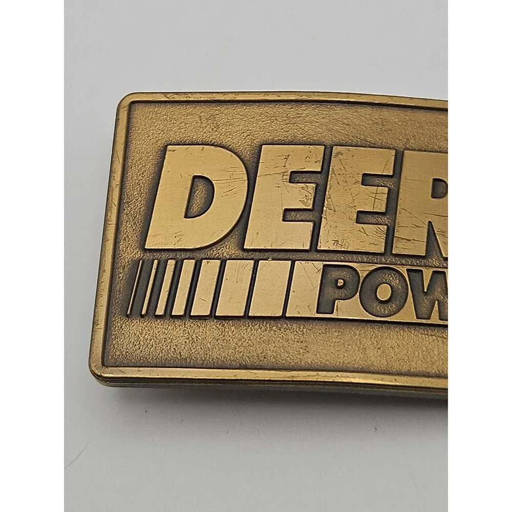Vintage 1994 John Deere Power Belt Buckle Expo '94 New Orleans